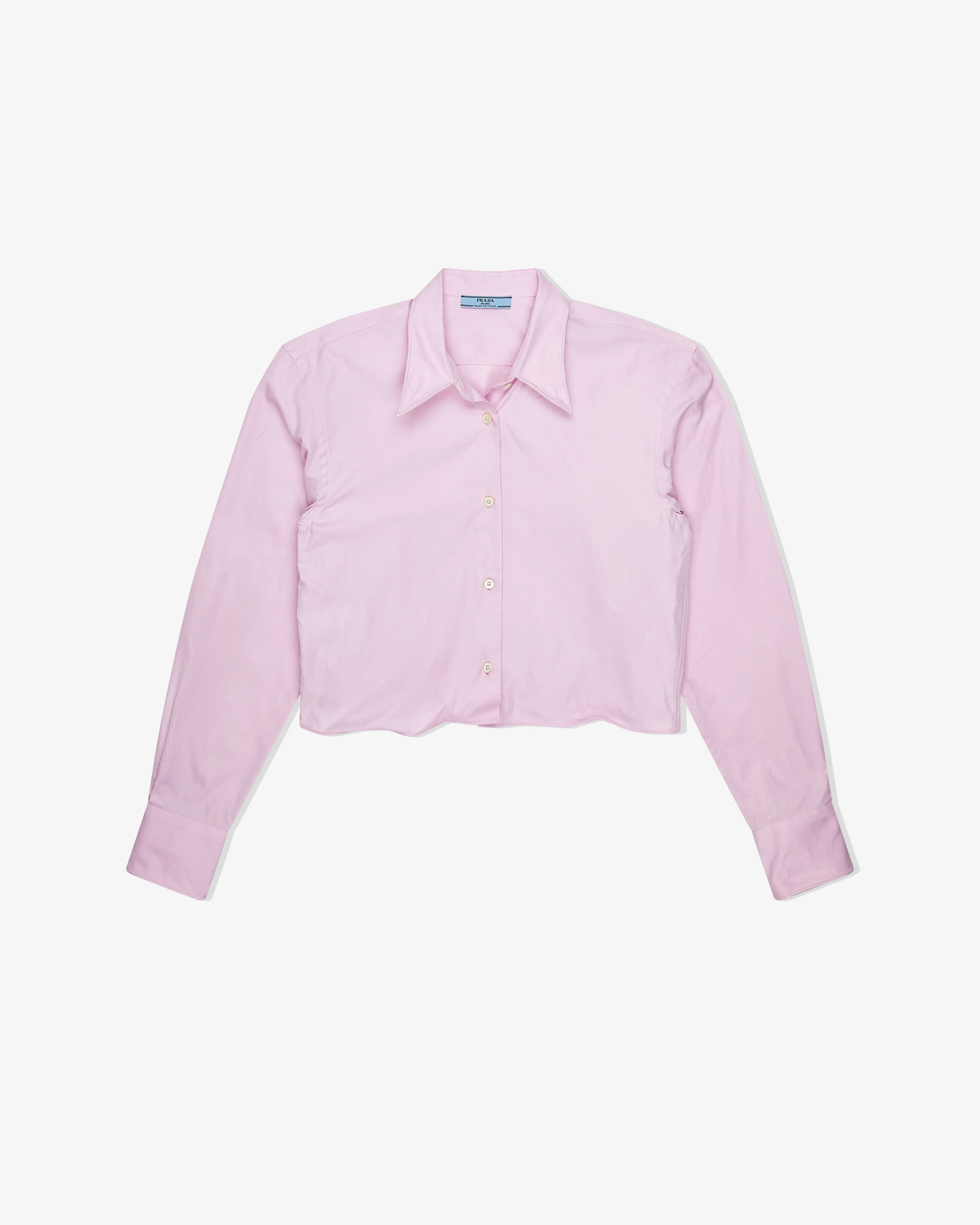 Prada - Women's Oxford Cotton Shirt - (Alabaster Pink)
