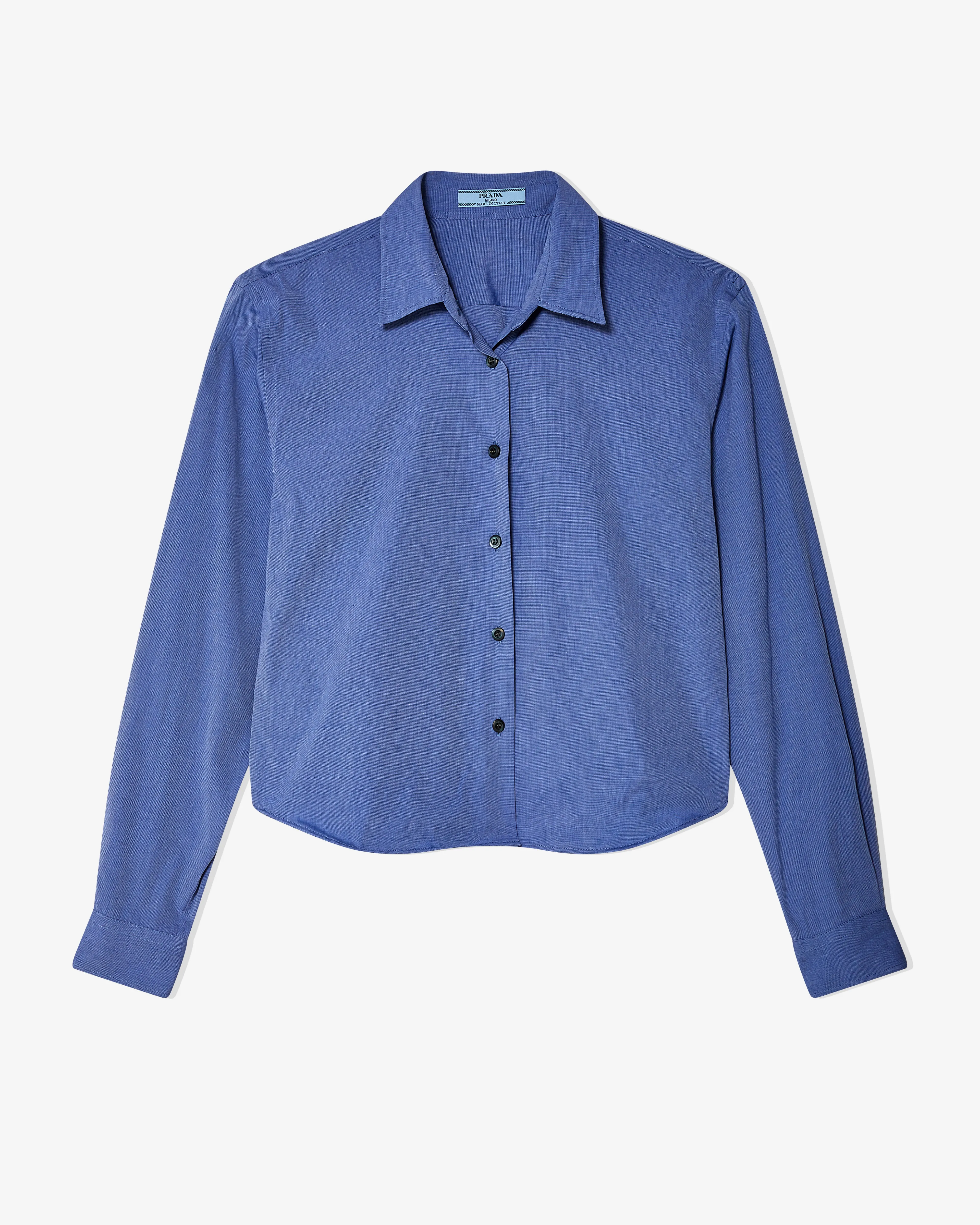 Prada - Women's Poplin Shirt - (Blue)