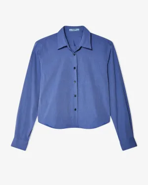 Prada - Women's Poplin Shirt - (Blue)