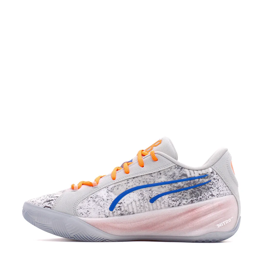 Puma Basketball Men All-Pro Nitro RJ Barrett Grey Orange 379914-01