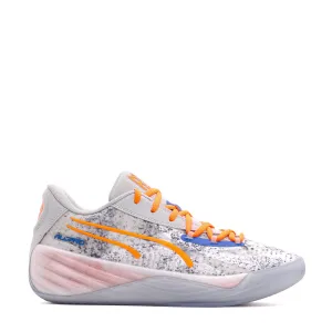 Puma Basketball Men All-Pro Nitro RJ Barrett Grey Orange 379914-01