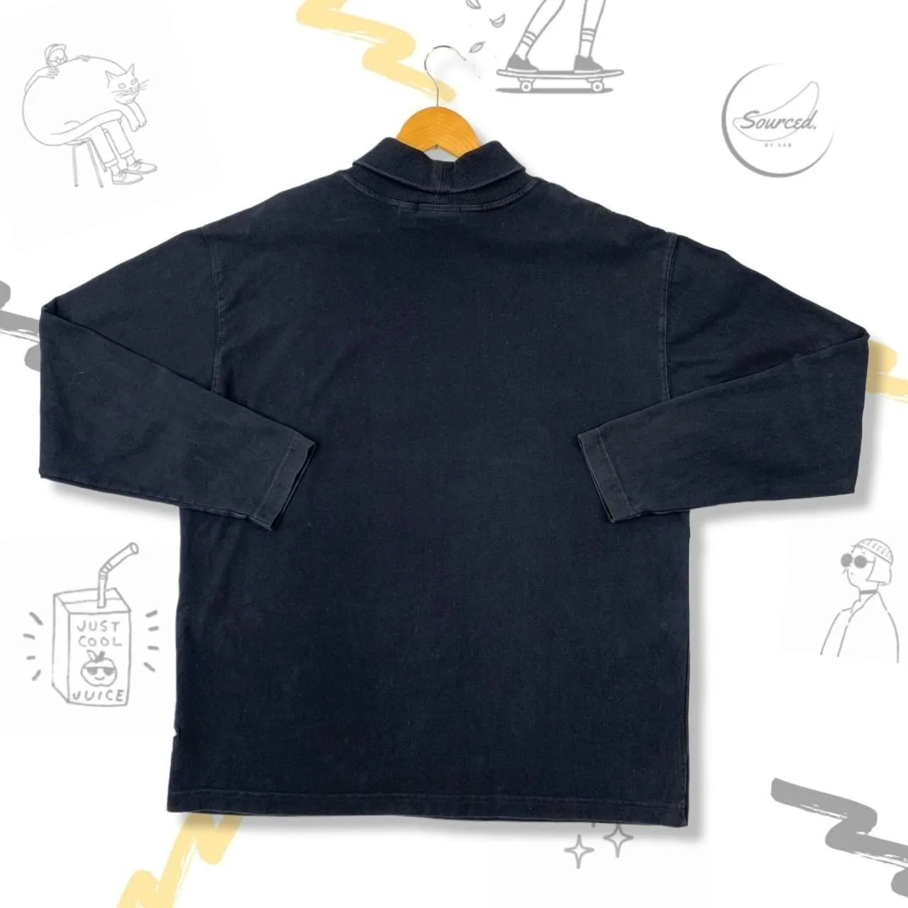 Puma King Turtle Neck Long Sleeve Top (L)