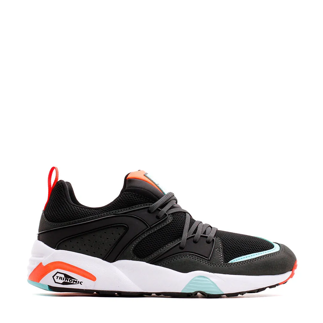 Puma Men Blaze of Glory Reverse Classics Black Gray Coral 383532-01