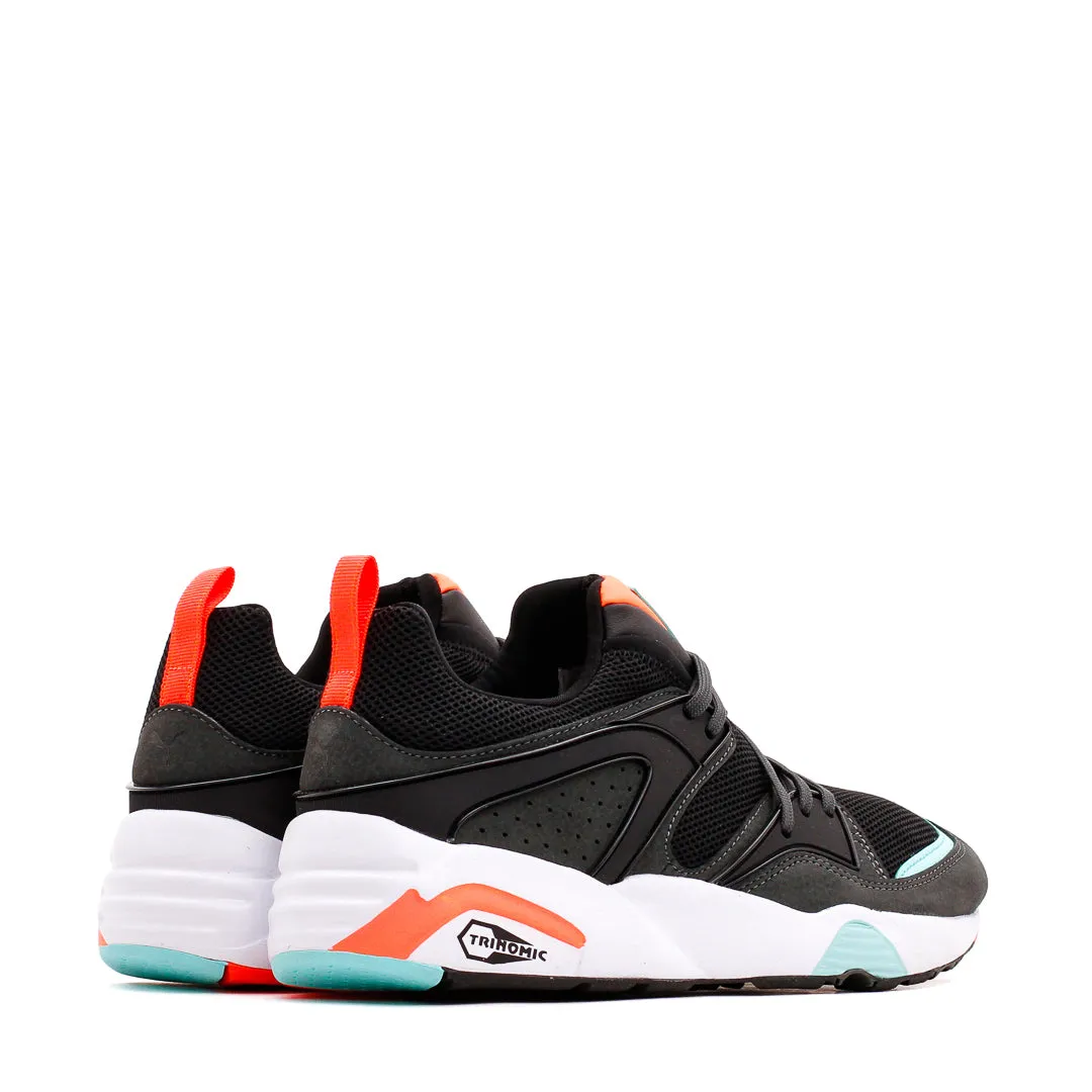 Puma Men Blaze of Glory Reverse Classics Black Gray Coral 383532-01