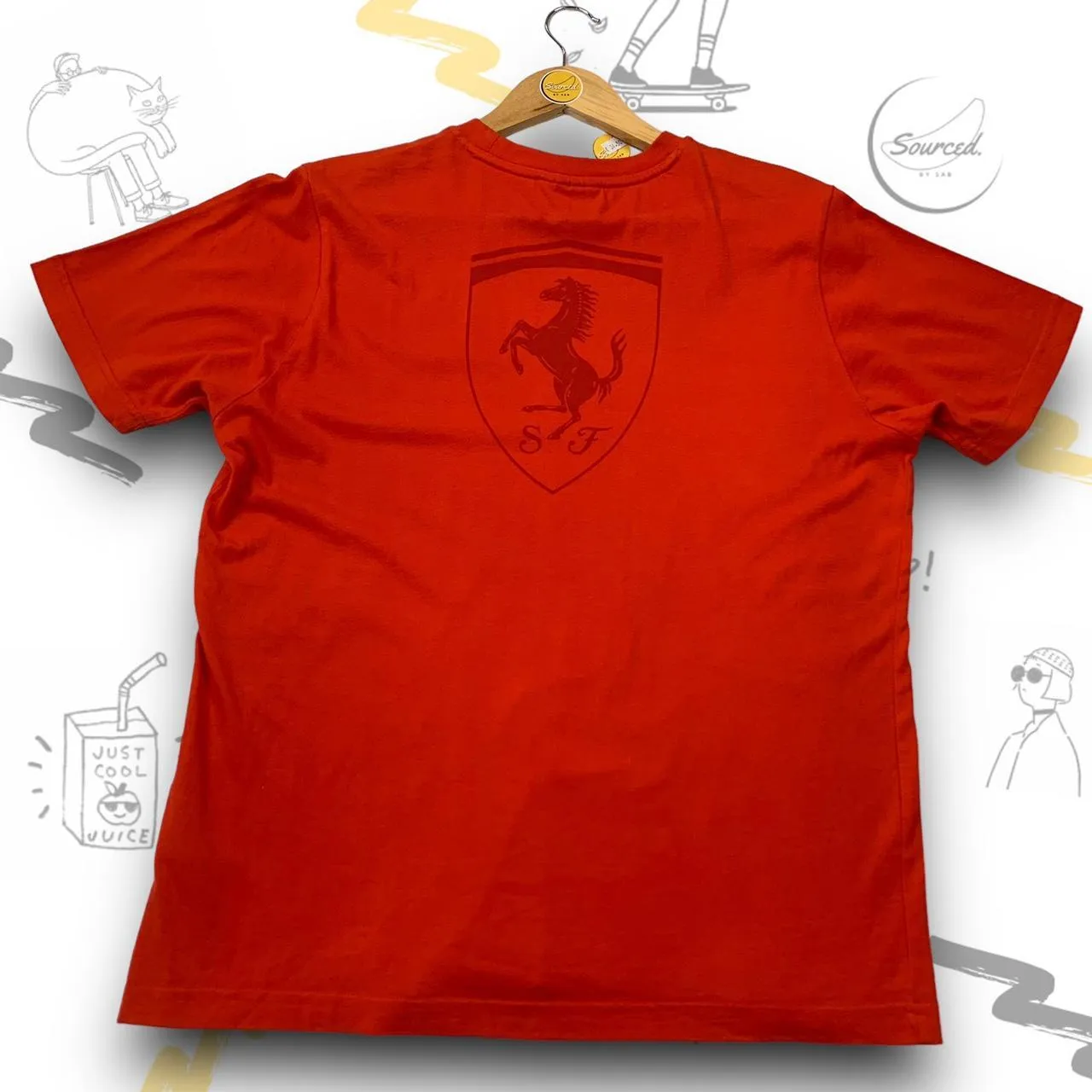 Puma Porsche Centre Logo Crewneck Tee  Buy With Confidence (L)
