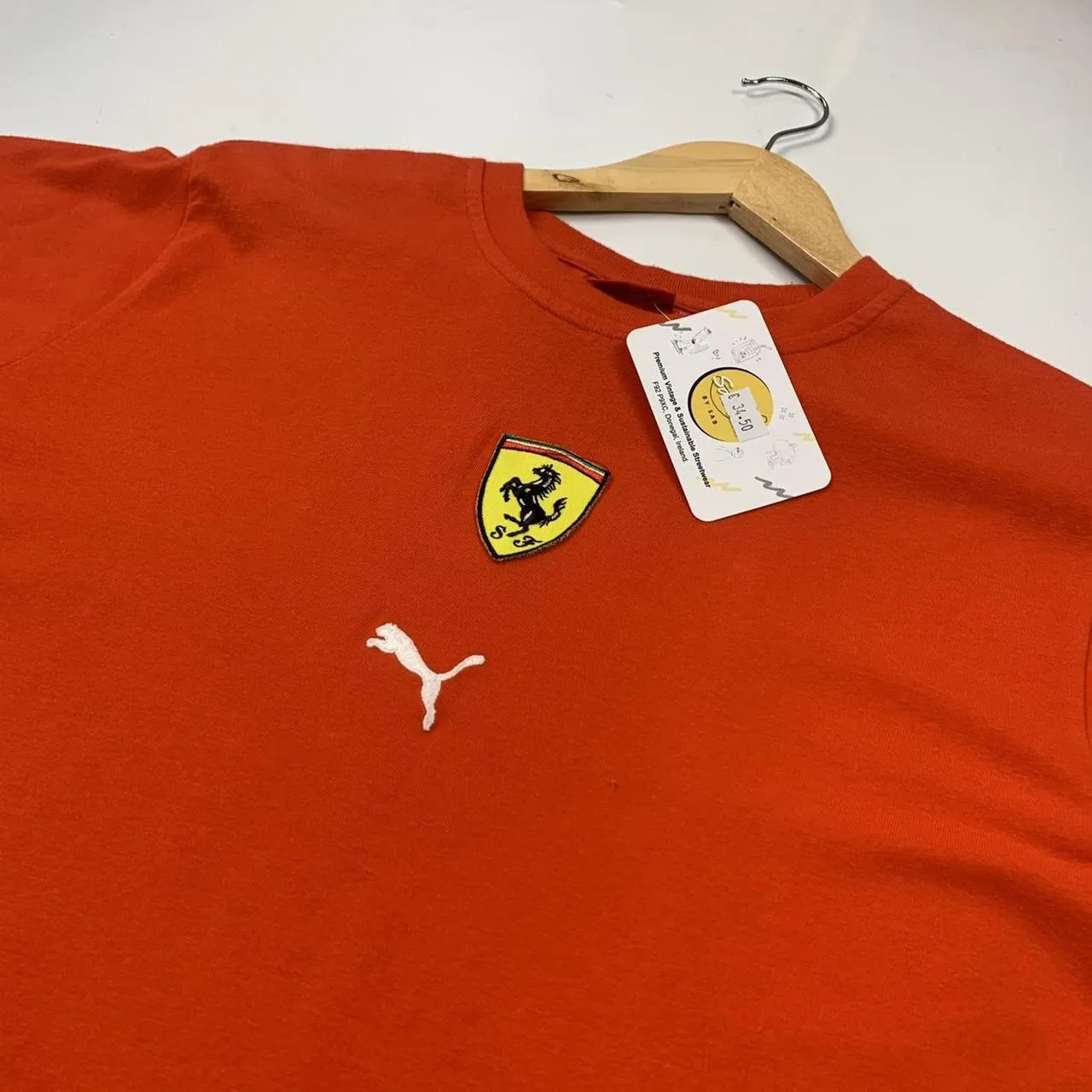 Puma Porsche Centre Logo Crewneck Tee  Buy With Confidence (L)