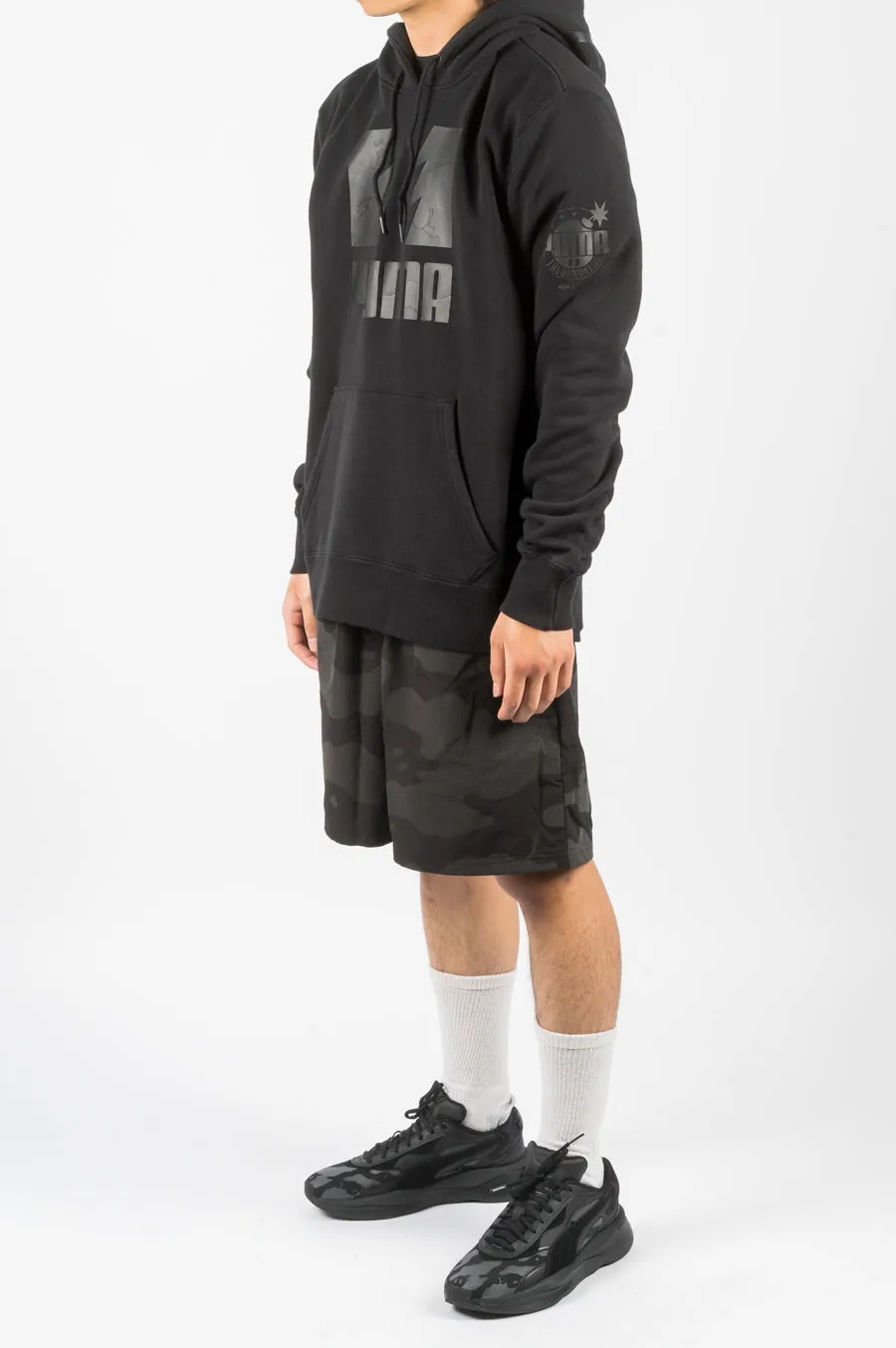 PUMA X THE HUNDREDS HOODIE BLACK