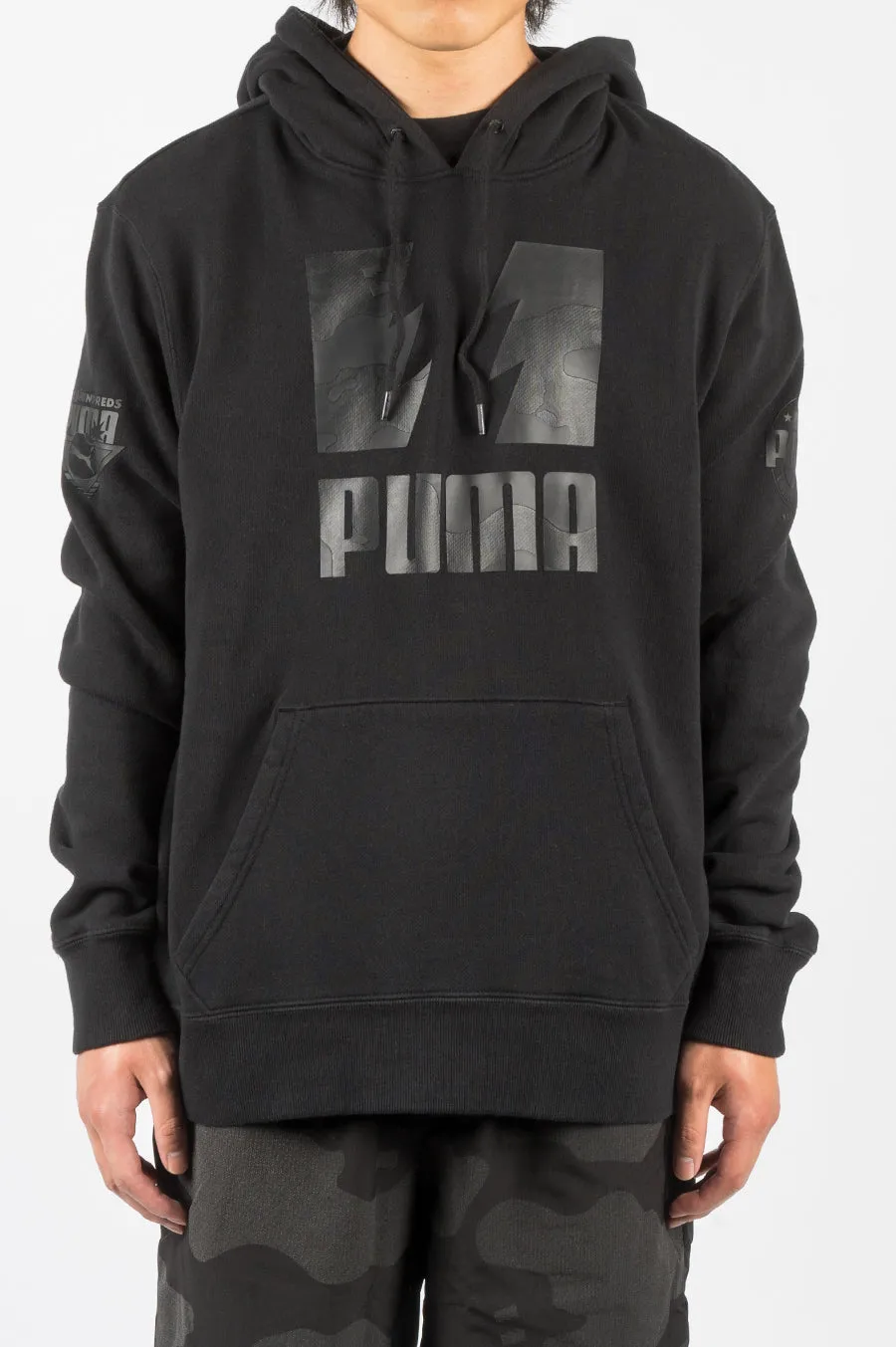PUMA X THE HUNDREDS HOODIE BLACK