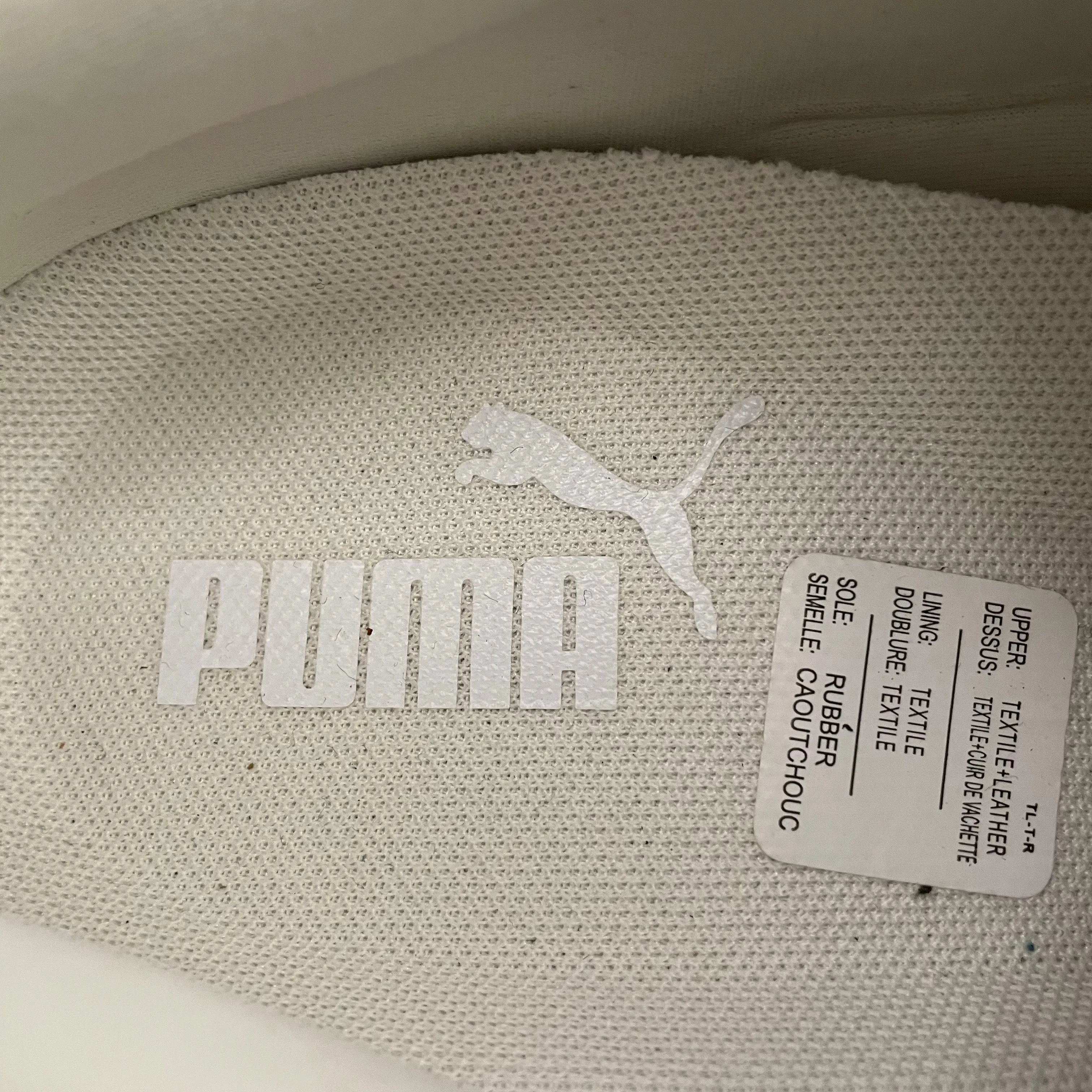PUMA/Low-Sneakers/US 10.5/Nylon/CRM/Straight Tip/PUMA X MOSTRO BEIGE