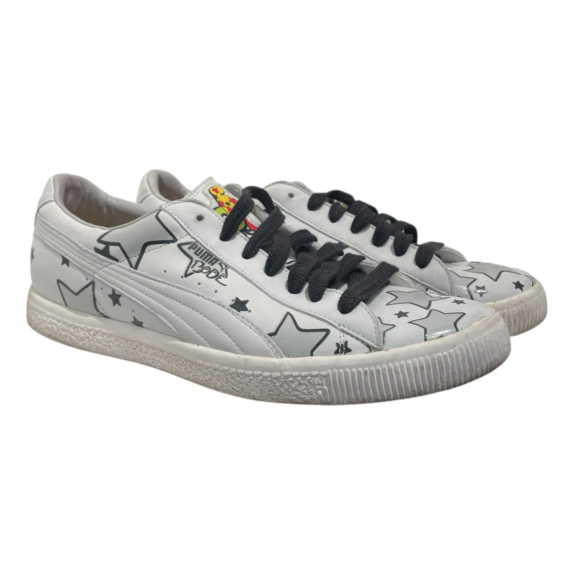 PUMA/Low-Sneakers/US 11/All Over Print/Leather/GRY/344139 02