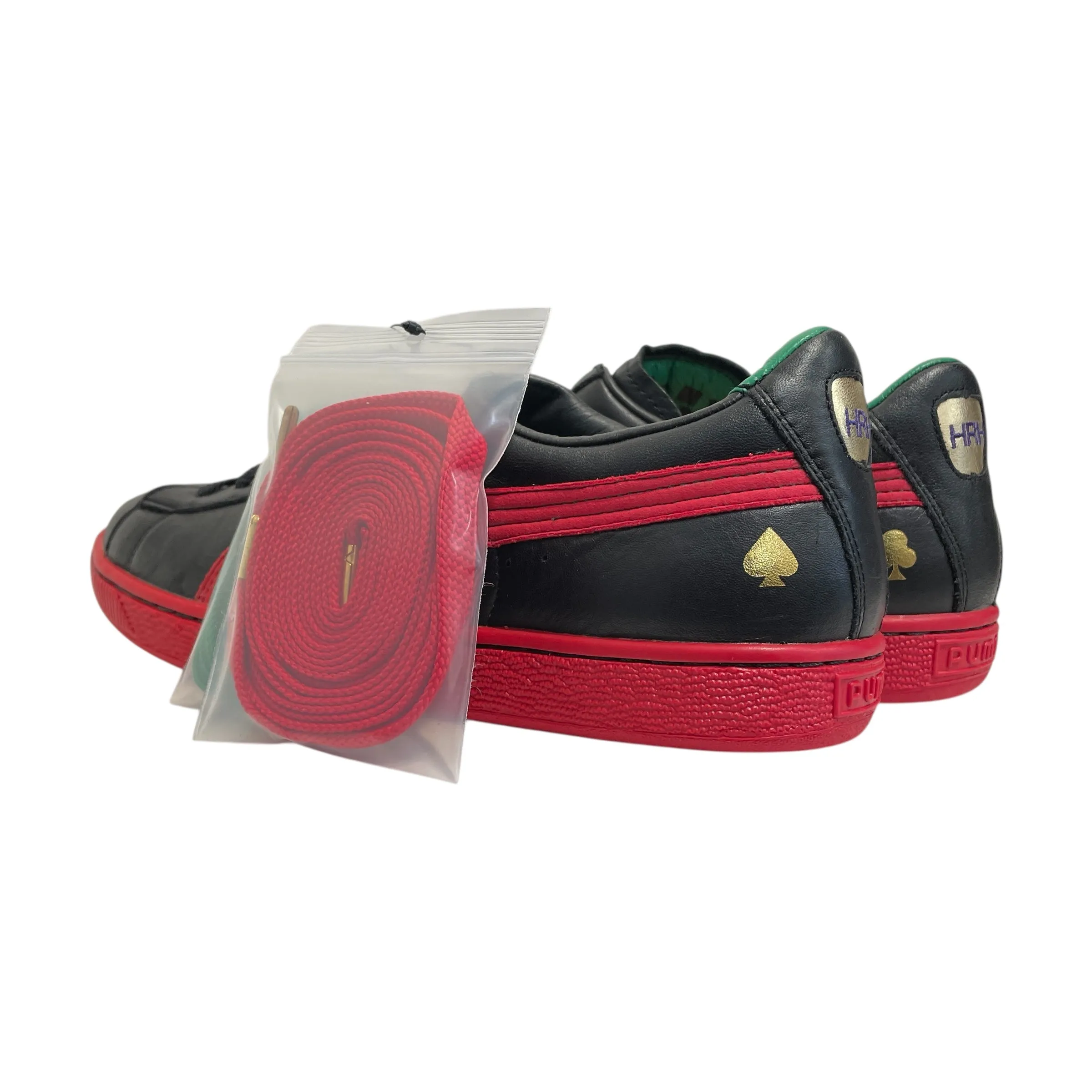 PUMA/Low-Sneakers/US 11/Leather/BLK/344022 04