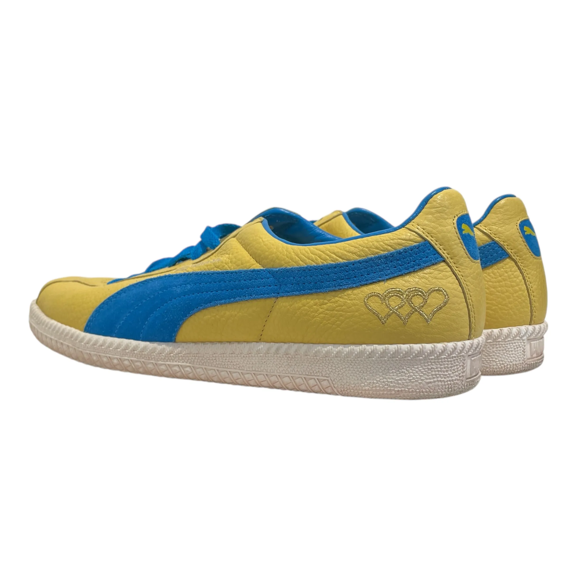 PUMA/Low-Sneakers/US 11/Leather/YEL/342753 01