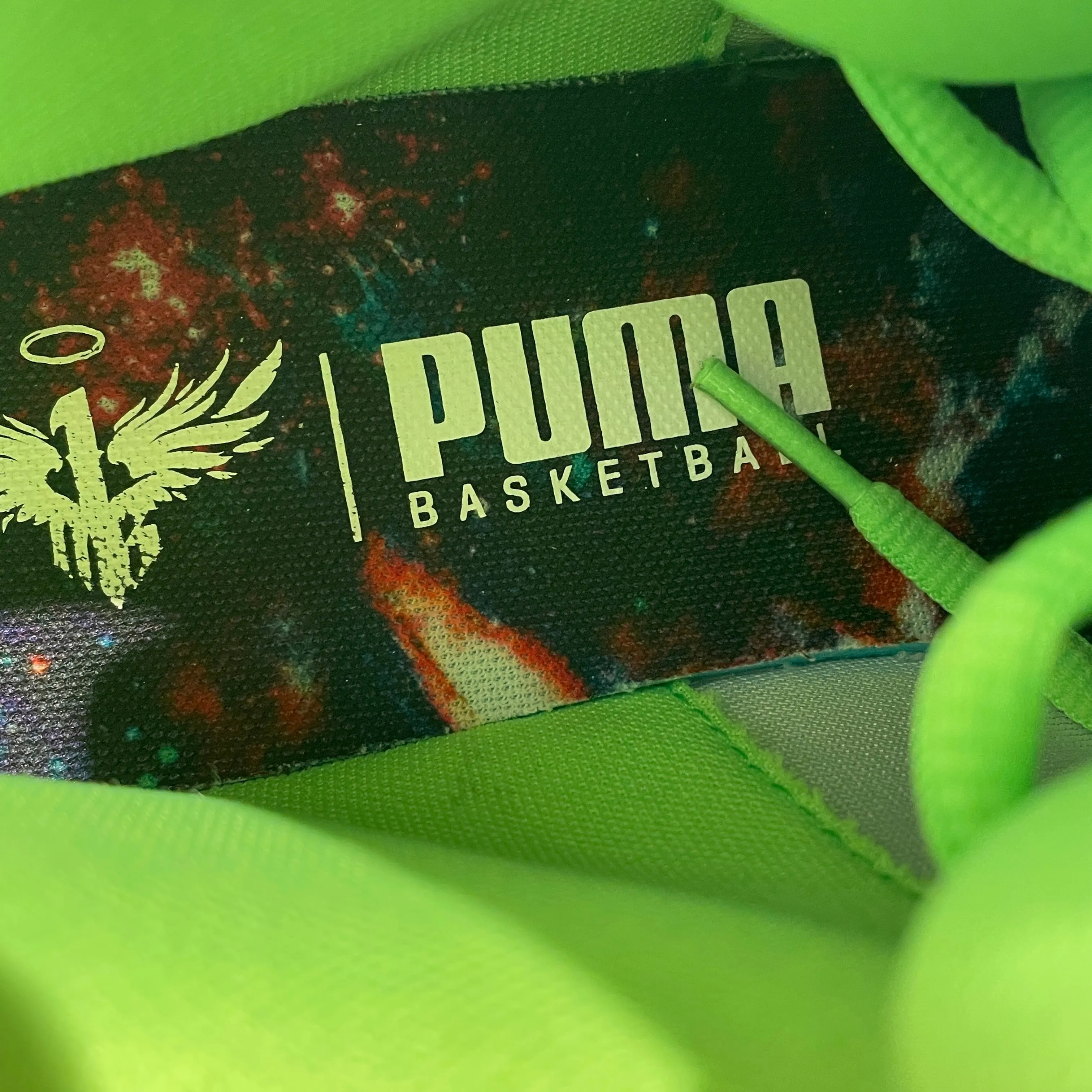 PUMA/Low-Sneakers/US 12/GRN/376941-07