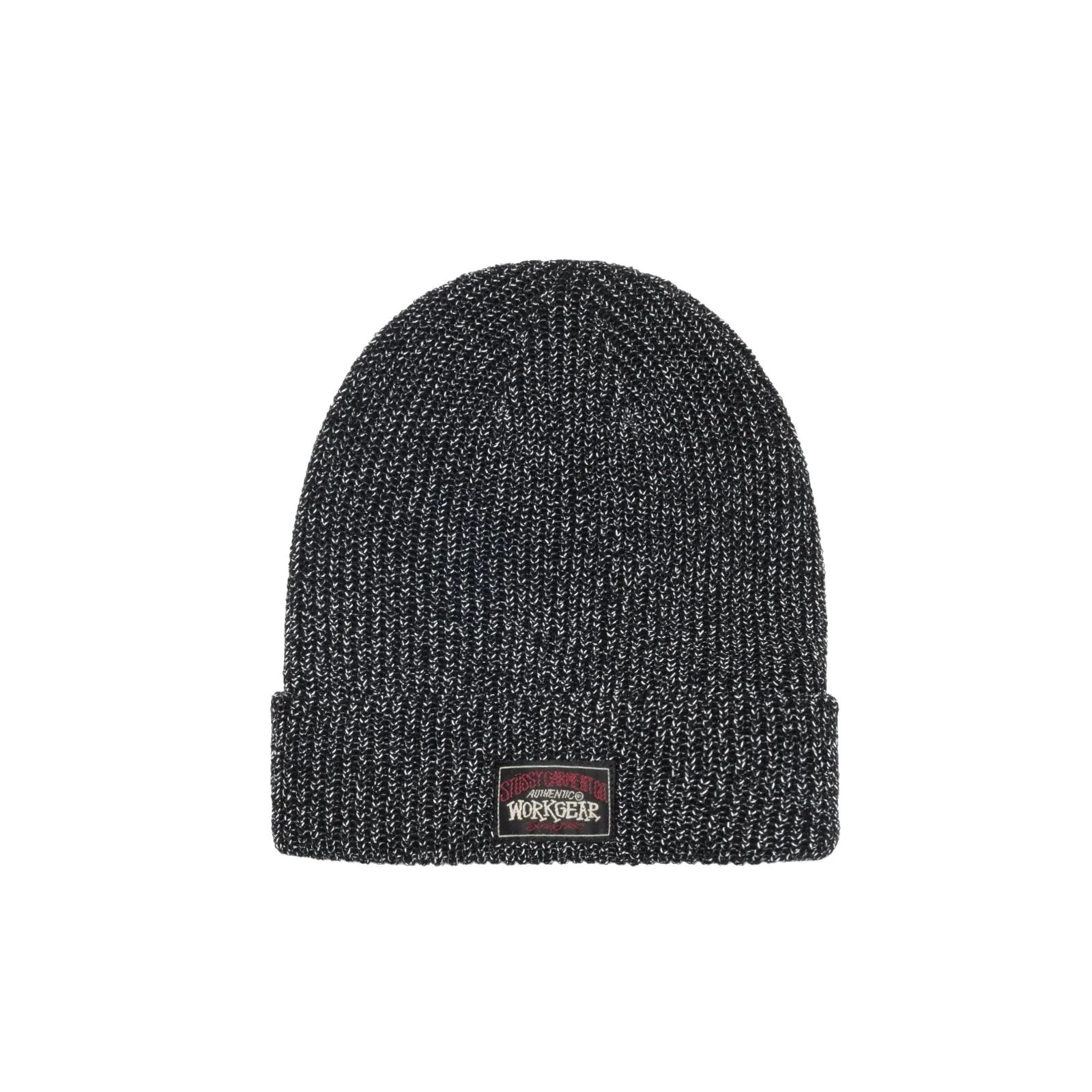 Reflective Yarn Cuff Beanie