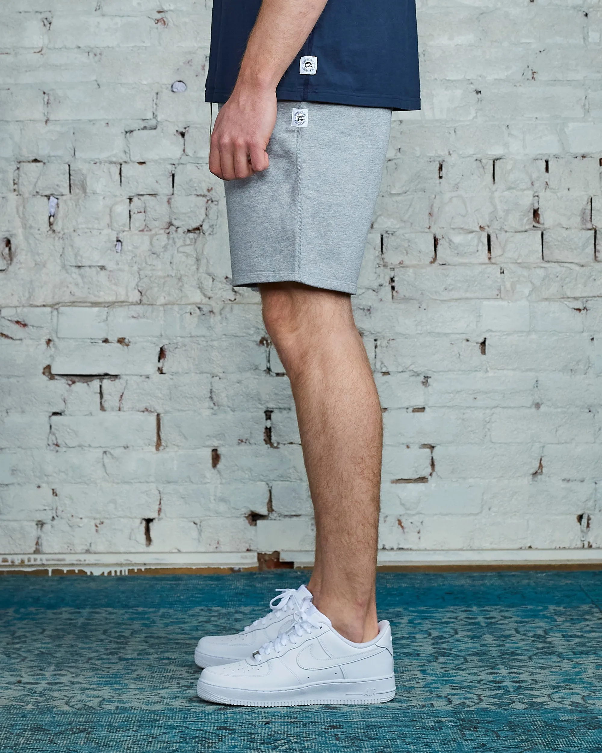 Reigning Champ Core Lightweight Sweatshort Heather Grey