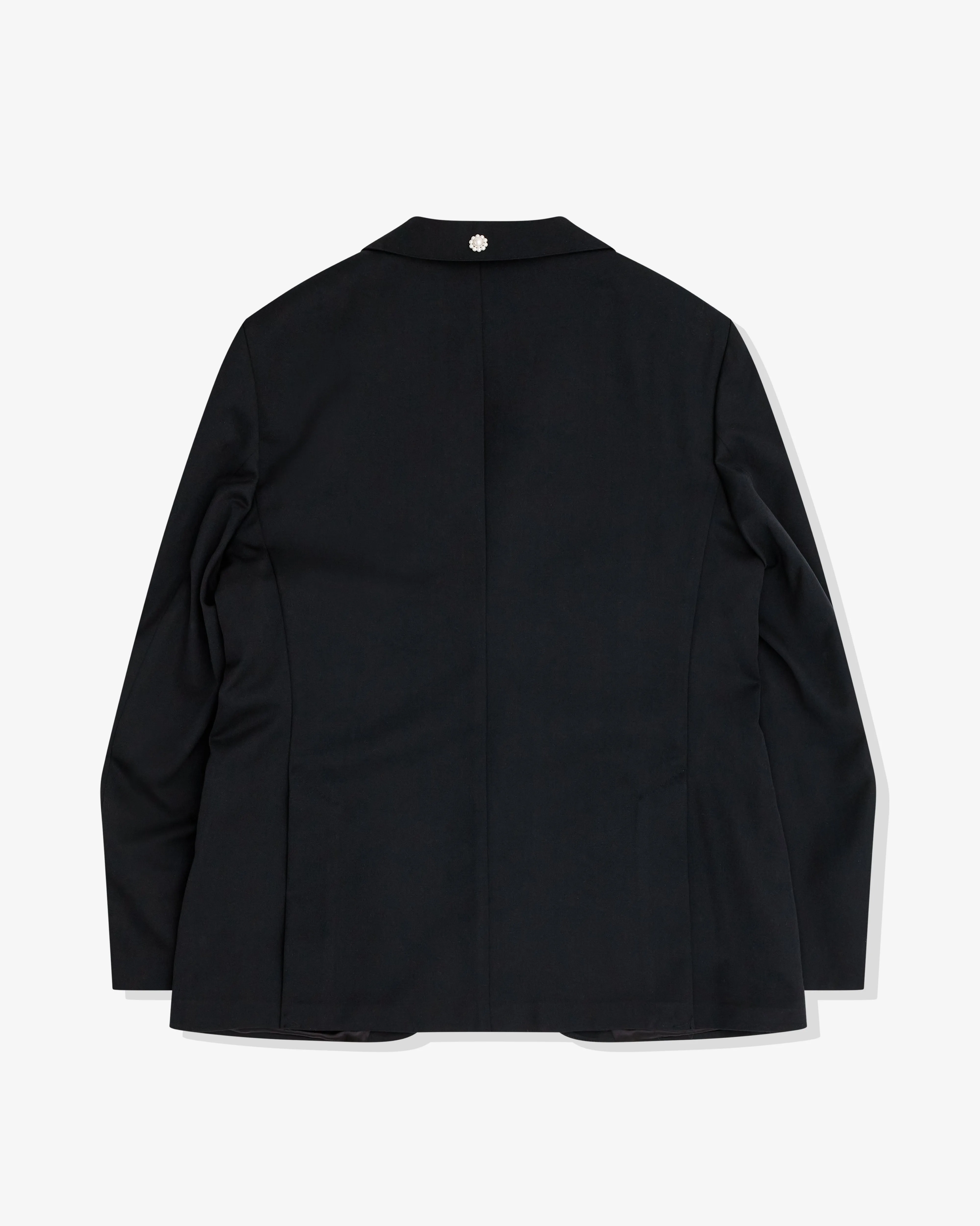 Simone Rocha - Men's Classic Embroidered Blazer - (Black/Red)