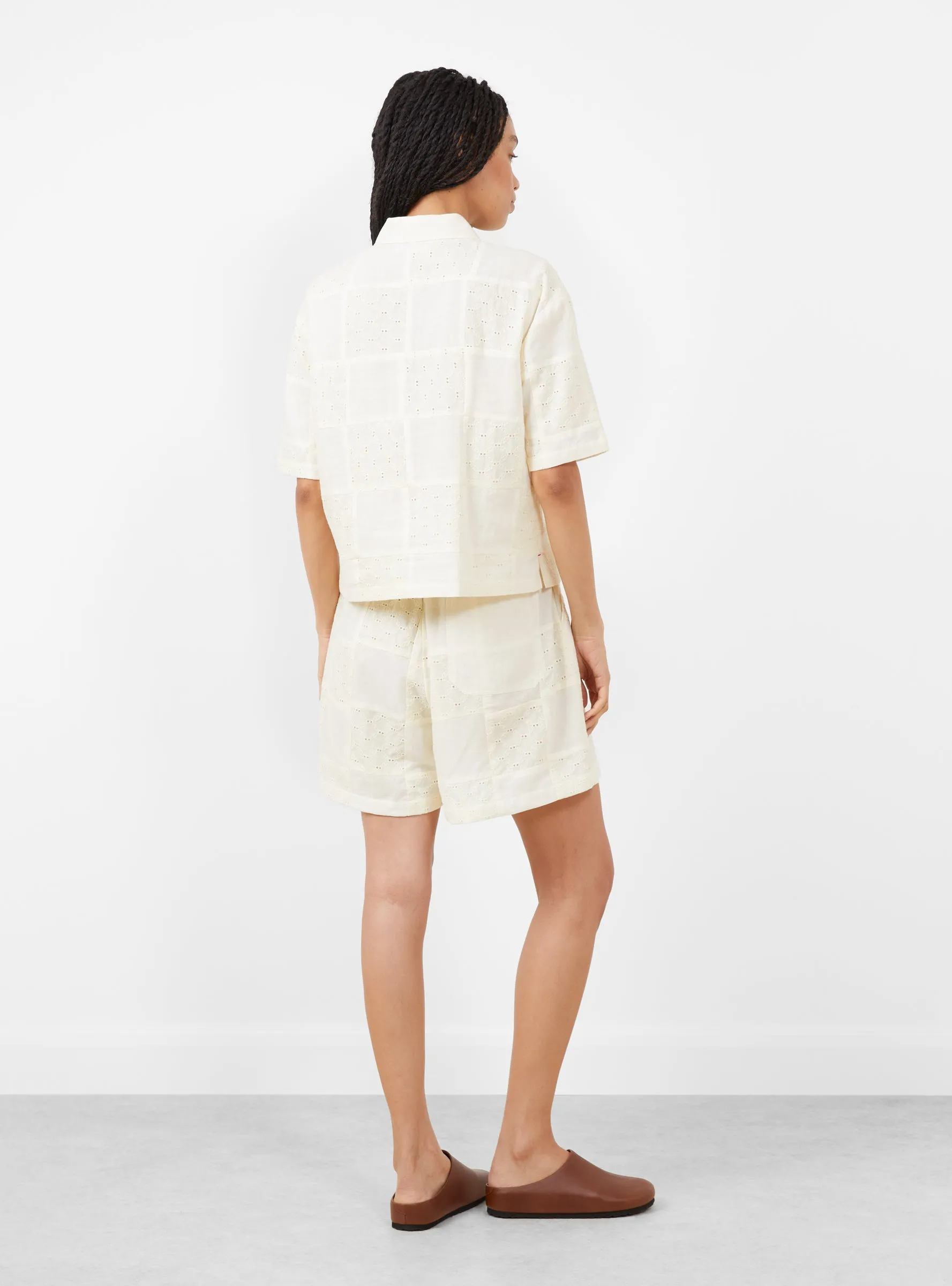 Stella Shirt Buttermilk Patchwork