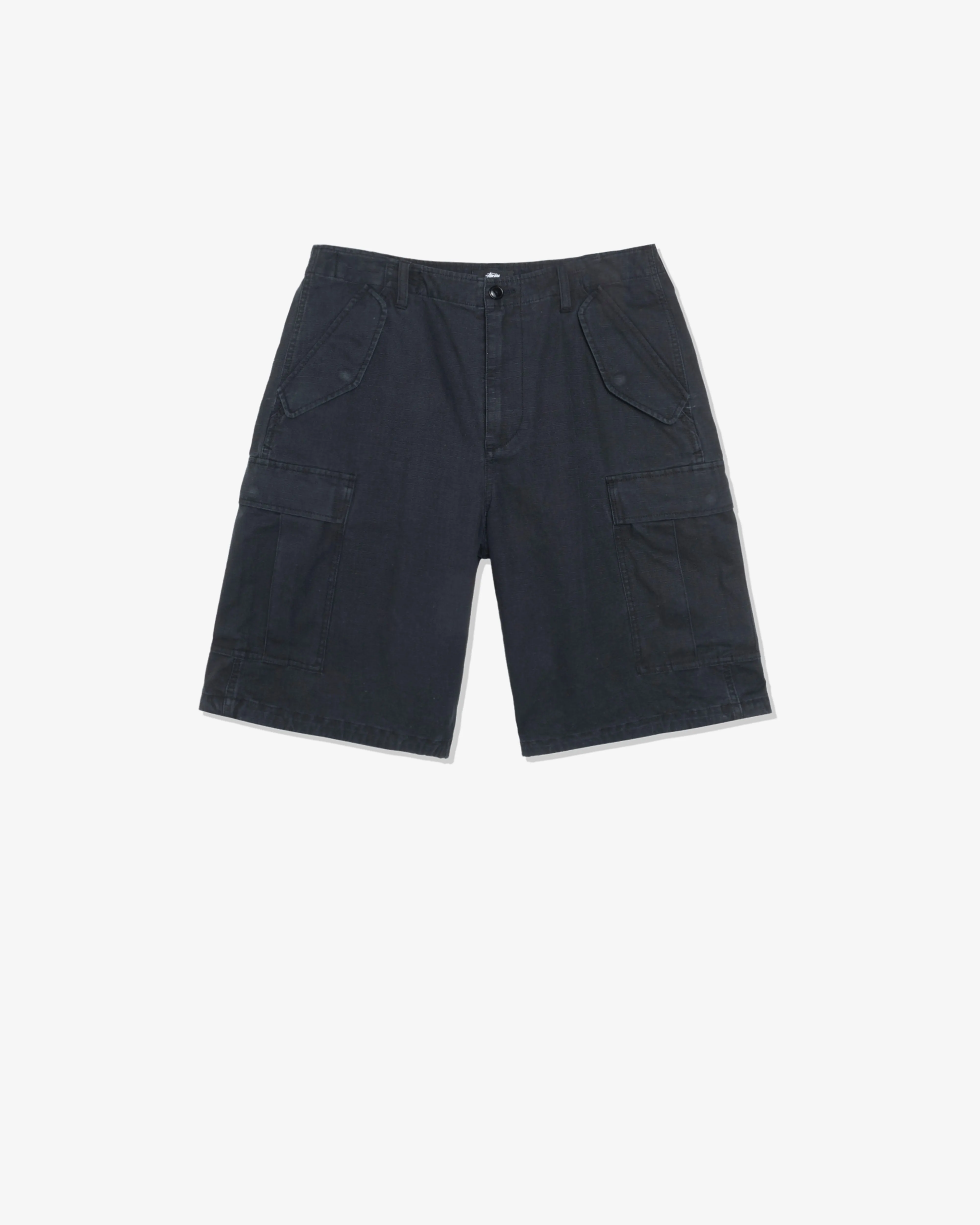 Stssy - Men's Cargo Short Ripstop - (Black)