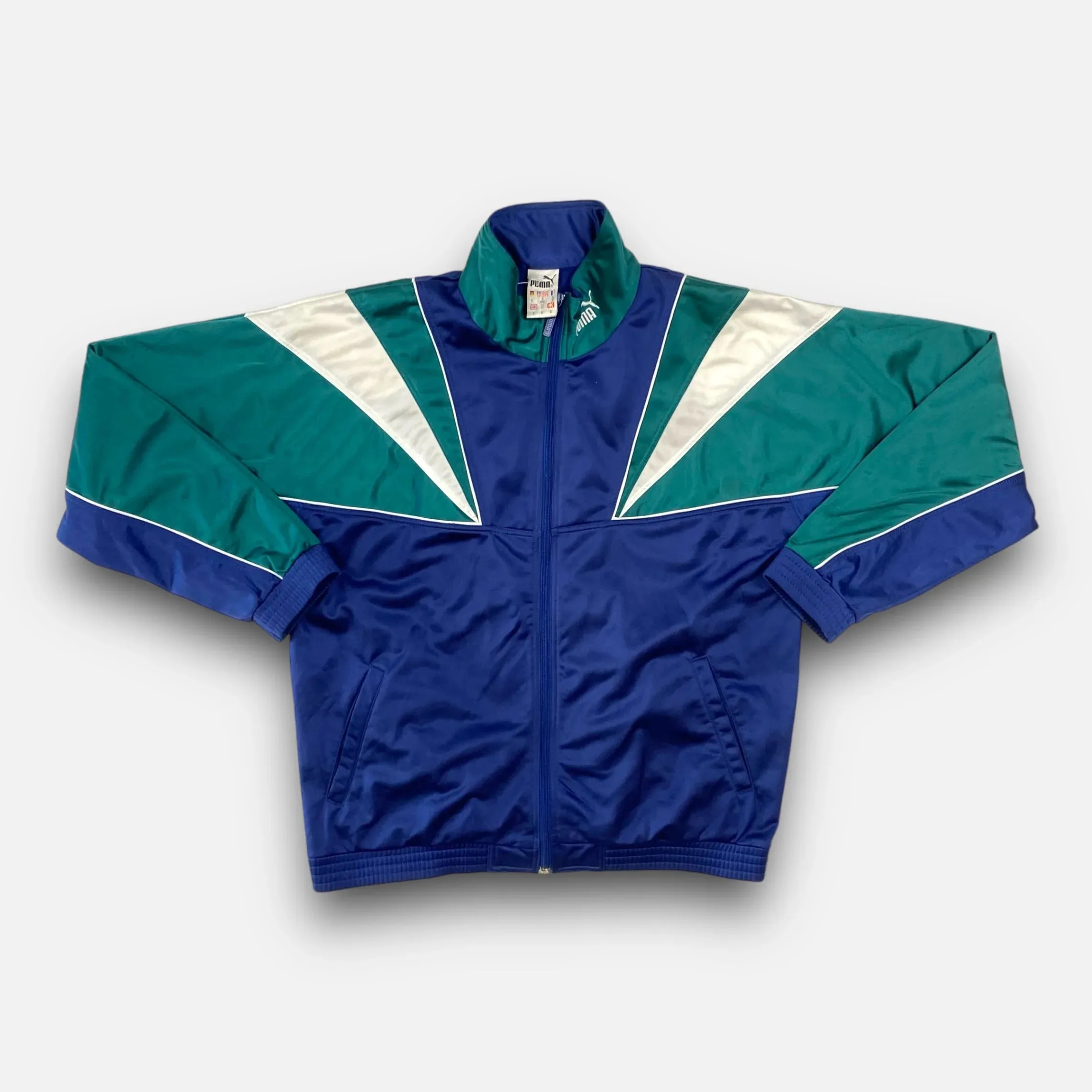 Vintage Puma Blue Jacket (M)