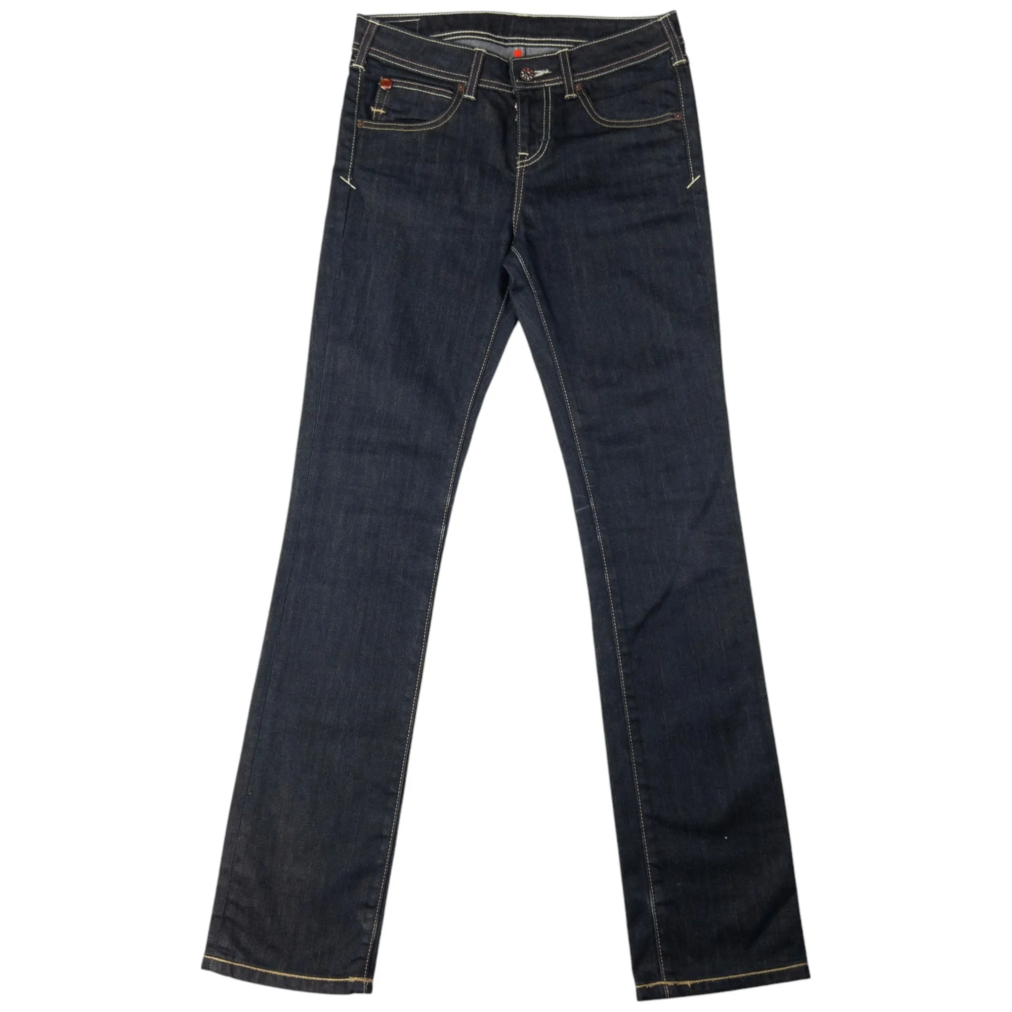 Vintage Puma X Evisu Double Gull Japanese Denim Jeans Size W29