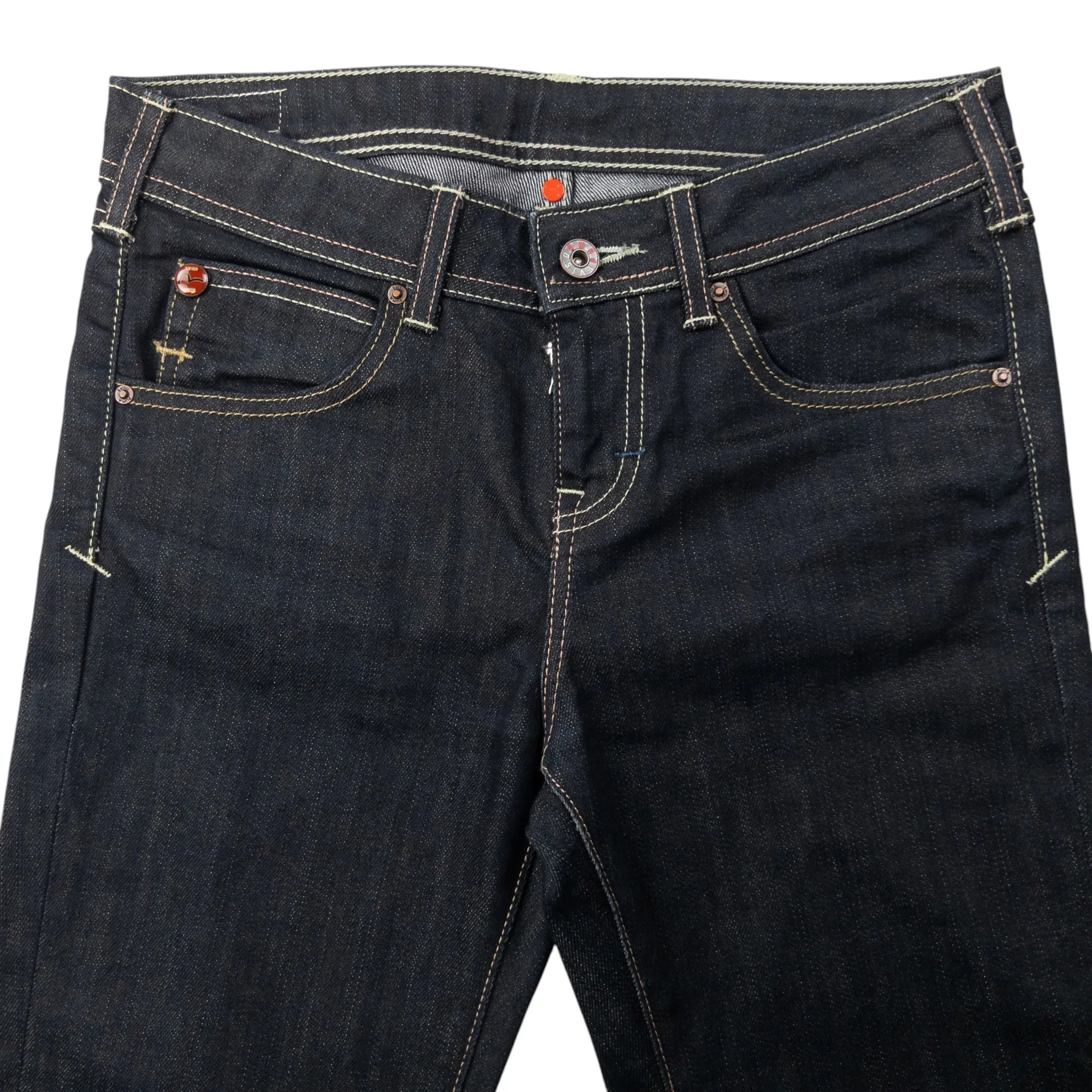 Vintage Puma X Evisu Double Gull Japanese Denim Jeans Size W29