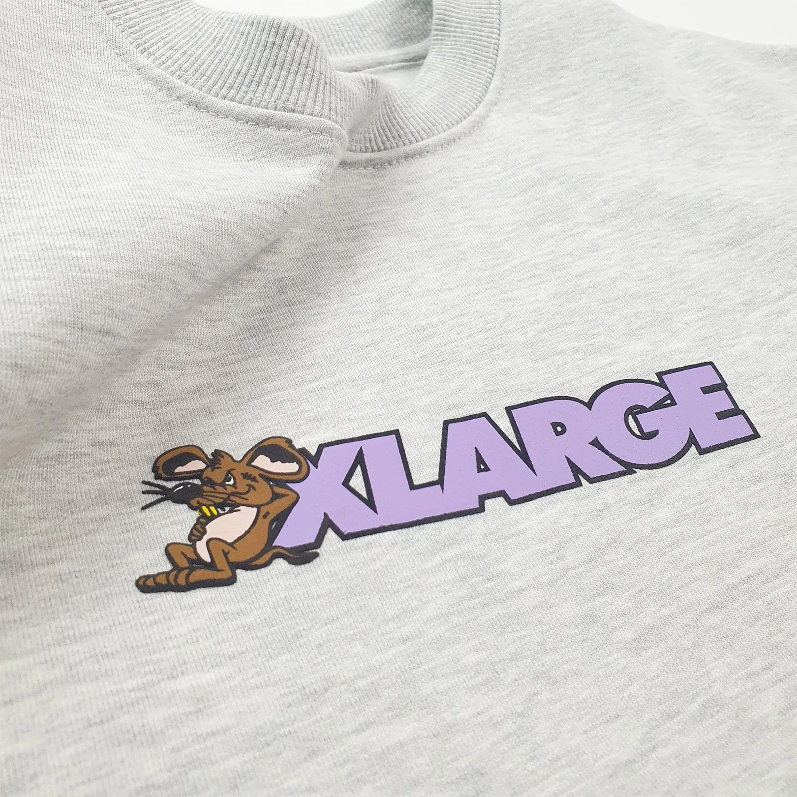 X-Large Rat Crew Snow Marle